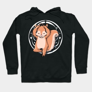 Yoga Spiritual Squirrel Pet Owners Hoodie